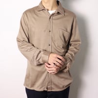 French Knit Brown Shirt 70s