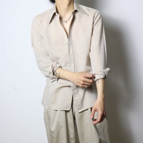 Pacôme Paris Wide Collar Dress Shirt 1970s–