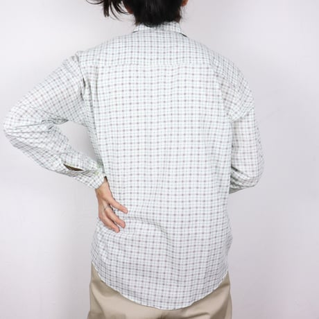 Euro Micro Check Dress Shirt 1990s