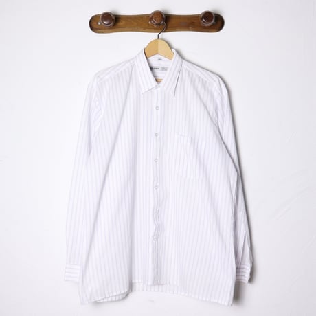 "C&A" Stripe Dress Shirt 1990s-00s