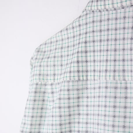 Euro Micro Check Dress Shirt 1990s