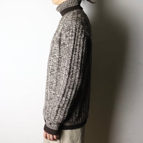 Celio Sportswear Ribbed Knit Sweater 1990s