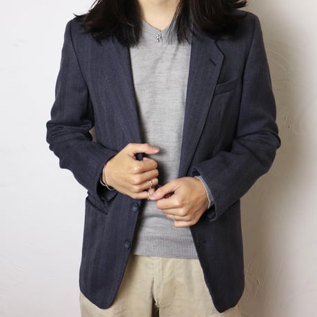 Daniel Hechter / Early 1980s French Wool Tailored Jacket