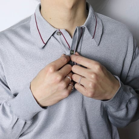 Monsieur 100,000 Knit Polo Shirt 1970s–1980s