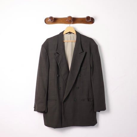 Félix / 1980s French Double-Breasted Wool Jacket