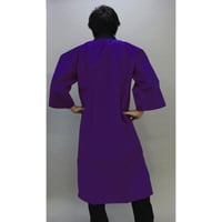大人用無地長法被【紫】6112