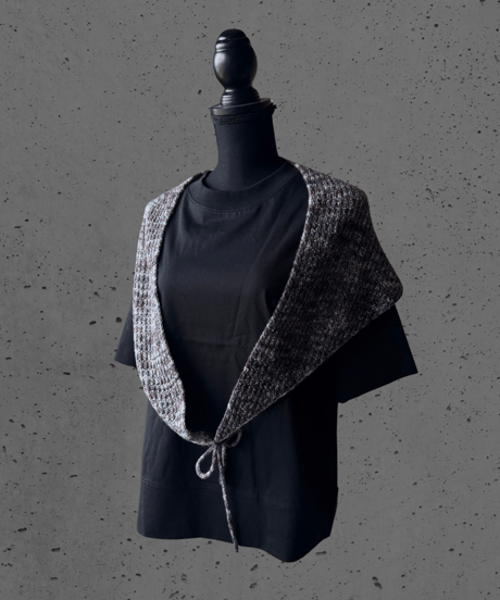 【PDF】Daily Tie Shawlのレシピ