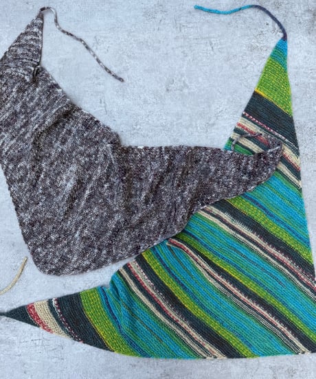 【PDF】Daily Tie Shawlのレシピ