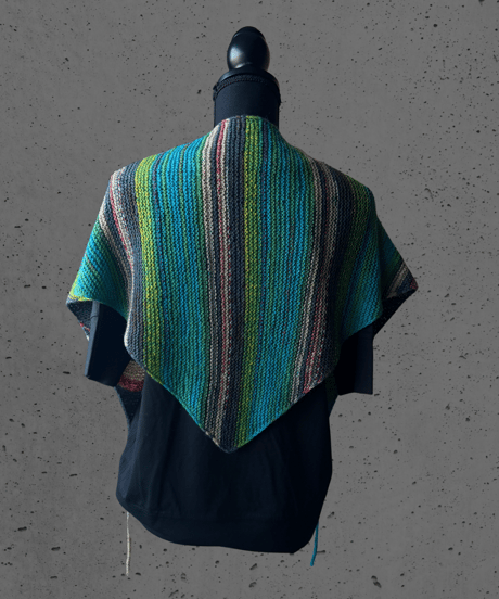 【PDF】Daily Tie Shawlのレシピ