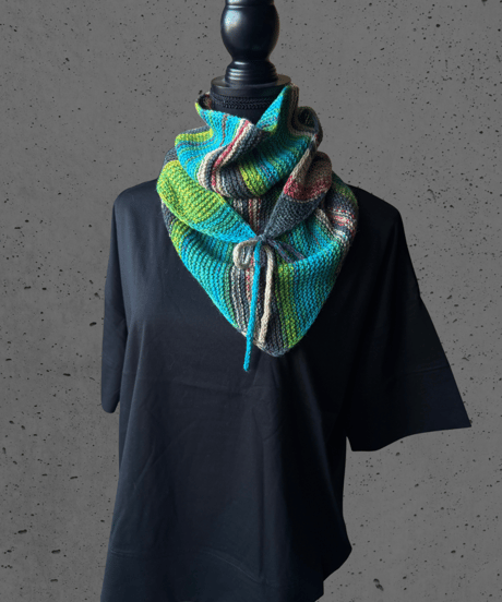 【PDF】Daily Tie Shawlのレシピ