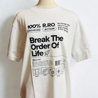 【白Tシャツキャンペーン】「人生順不同」シリーズ