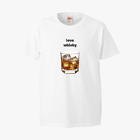 「love Whisky」Tシャツ