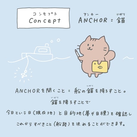 2026年1月始まり｜月曜始まり　デジタルデジタルプランナー　ANCHOR 2026 CONPLETE EDITION