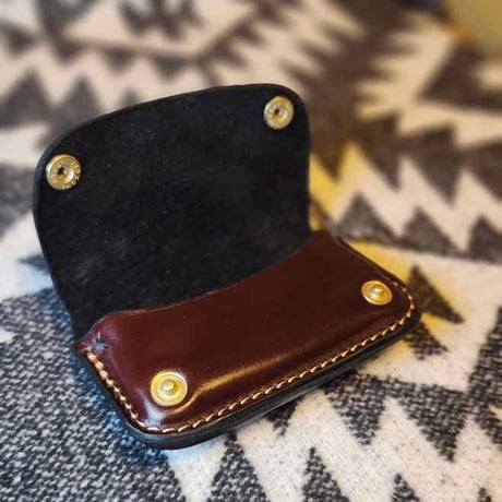 ◆MOON.MARKⅢ./Cordovan. Coin Case.xxx.Burgundy.Edition