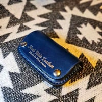 ◆MOON.MARKⅢ./Cordovan. Coin Case.xxx.Navy.Blue.Edition