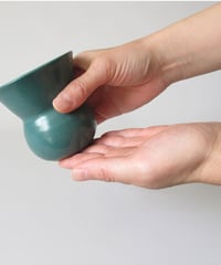 古代カップ　L　グリーン