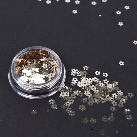 フラワーホログラム A (Gold/Silver)