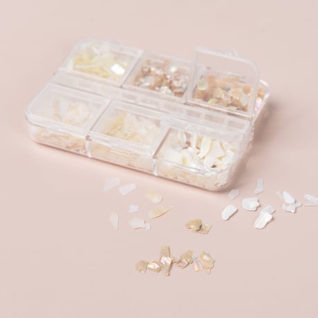 エッセンシャル 6色セット | 天然シェル