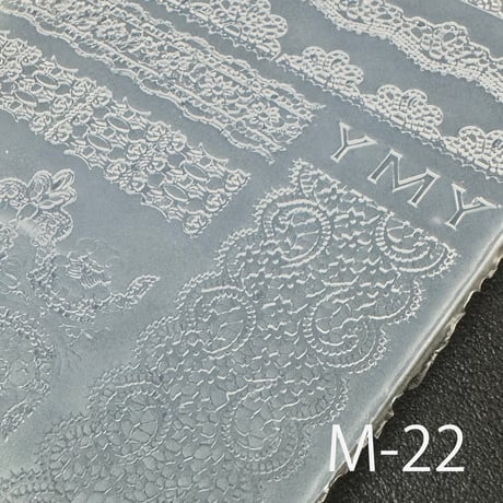 レースステッカーモールドM-22,23（2種）