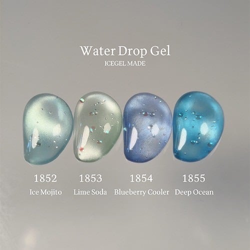 ウォータードロップジェル（ブルー系）【ボトル】 | ICEGEL JP
