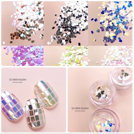 タイルミラーホログラム 3colors set