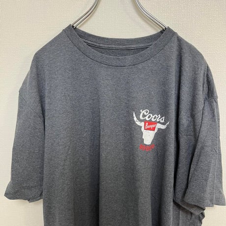 クアーズ　Coors Tシャツ　ロゴ　アメリカ　ビール　企業　丸胴　XL