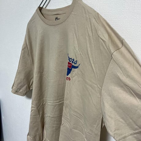 クアーズ　coors アメリカ　ビール　ロゴ　企業　Tシャツ　XL