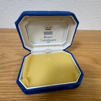 Royal Copenhagen ベルベット ジュエリーボックス 空箱