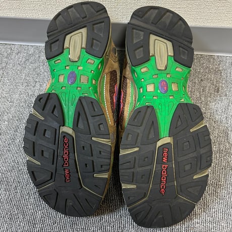 ニューバランスNew Balance スニーカー ブラウン/グリーン/レッド