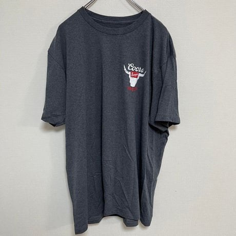 クアーズ　Coors Tシャツ　ロゴ　アメリカ　ビール　企業　丸胴　XL