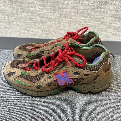 ニューバランスNew Balance スニーカー ブラウン/グリーン/レッド