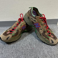 ニューバランスNew Balance スニーカー ブラウン/グリーン/レッド