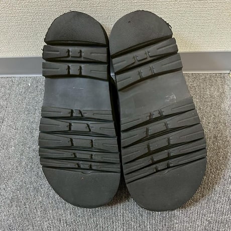 HARE ダブルバックルサンダル ブラック