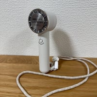 ホワイト ハンディファン LCAF004