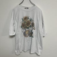 ひまわりグラフィックTシャツ ヴィンテージ