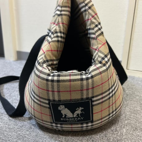 Burberry バーバリー ペットキャリー トートバッグ ショルダーバッグ