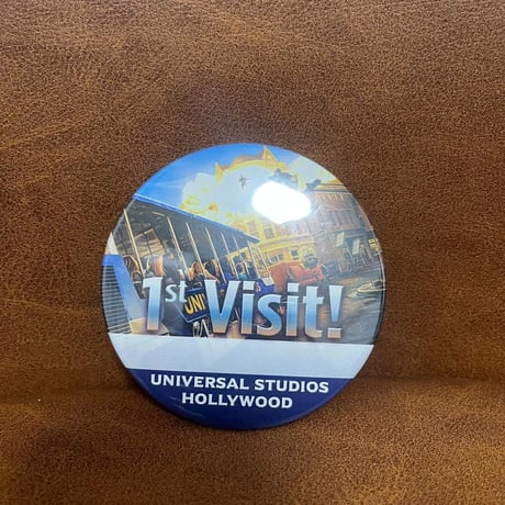 ユニバーサルスタジオハリウッド 1st Visit! ピンバッジ