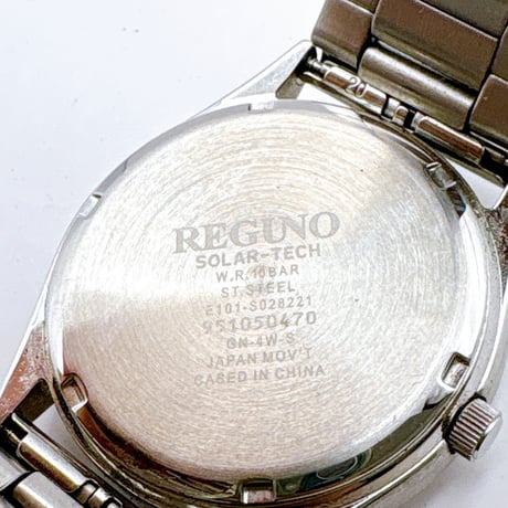【動作品】シチズン REGUNO レグノ ソーラー デイデイト