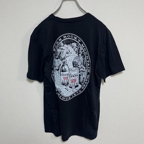 クアーズ coors アメリカ ビール ロゴ 企業 Tシャツ L