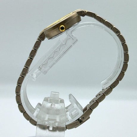 VALENTINE ヴィンテージ レディース腕時計 ツートーン クォーツ 電池交換済 USED