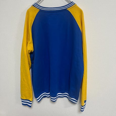 US古着NEW YORK POPULAR都市刺繍ロゴ トレーナー