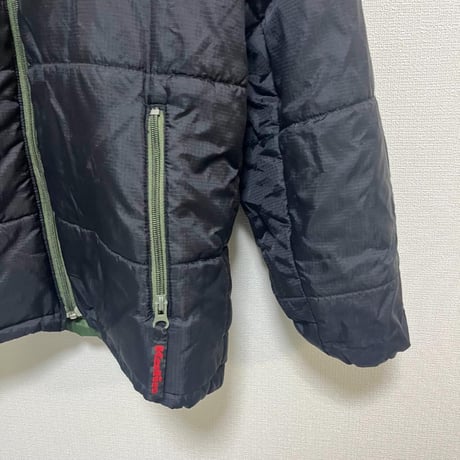 KATIN リバーシブル ダウン ジャケット グリーン ブラック 2way