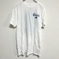 クアーズ　ビール　Tシャツ　coors 輸入　ホワイト