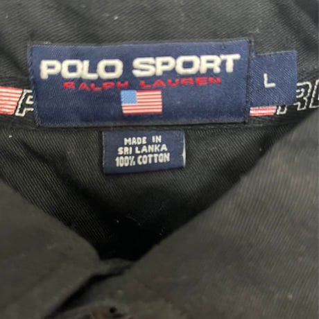 POLO SPORTS ポロスポーツ　ボーダーポロシャツ　古着　L