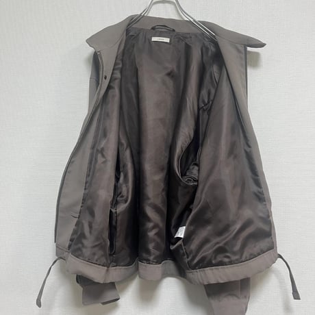 LIDNM リドム ベージュ ジャケット ジップアップ Mサイズ