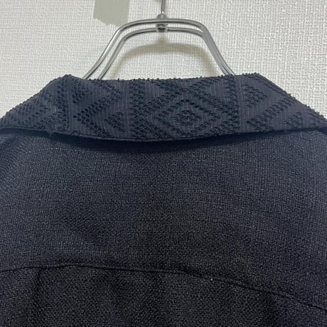 タグ付き XL MALIBU BEACH CLUB 半袖シアーシャツ ブラック