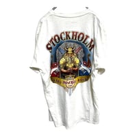 ハードロックカフェ　ストックホルム　Tシャツ　L 古着
