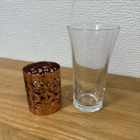 一口ビールグラス ５個セット 昭和レトロ