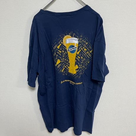 BLUE MOON プリント Tシャツ ビール ブルームーン XL