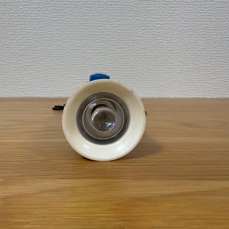 青い懐中電灯 昭和レトロ商品 乾電池